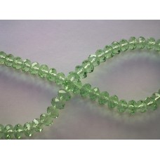 Chinese Crystal Rondelle 5mm x 8mm